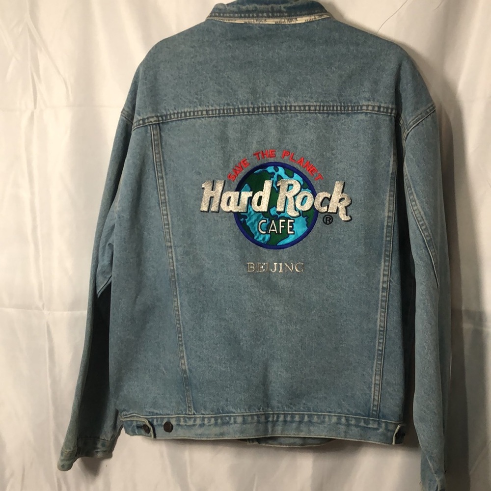Hard Rock Cafe Beijing jean jacket